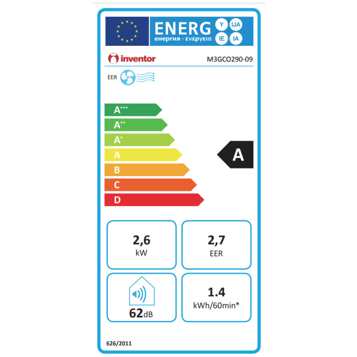 Inventor Magic M3GCO290-09 Φορητό Κλιματιστικό 9.000BTU ΕΩΣ 12 ΔΟΣΕΙΣ - Image 2