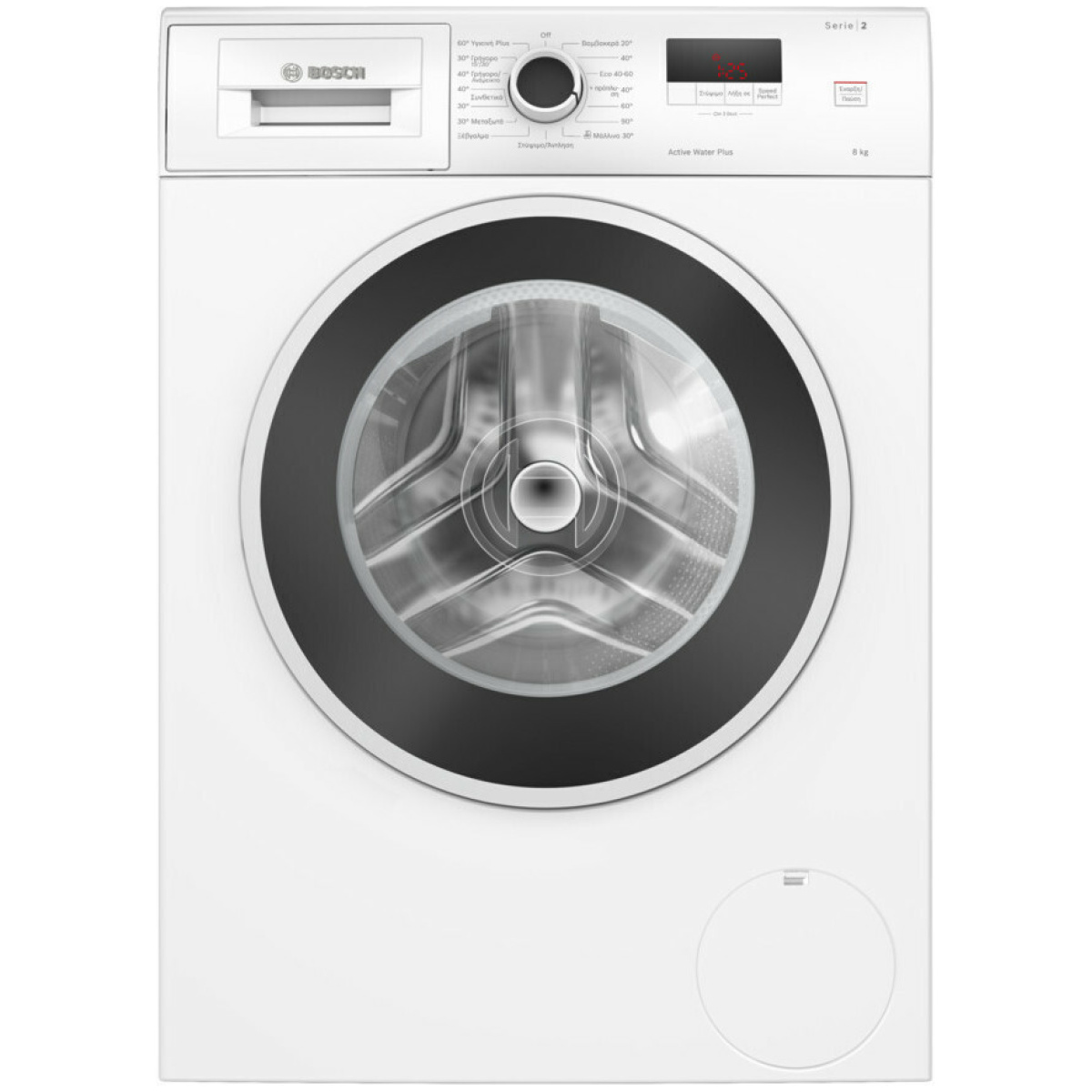 Bosch WGE03400GR Πλυντήριο Ρούχων 8kg 1400 Στροφών ΕΩΣ 12 ΔΟΣΕΙΣ - Image 1