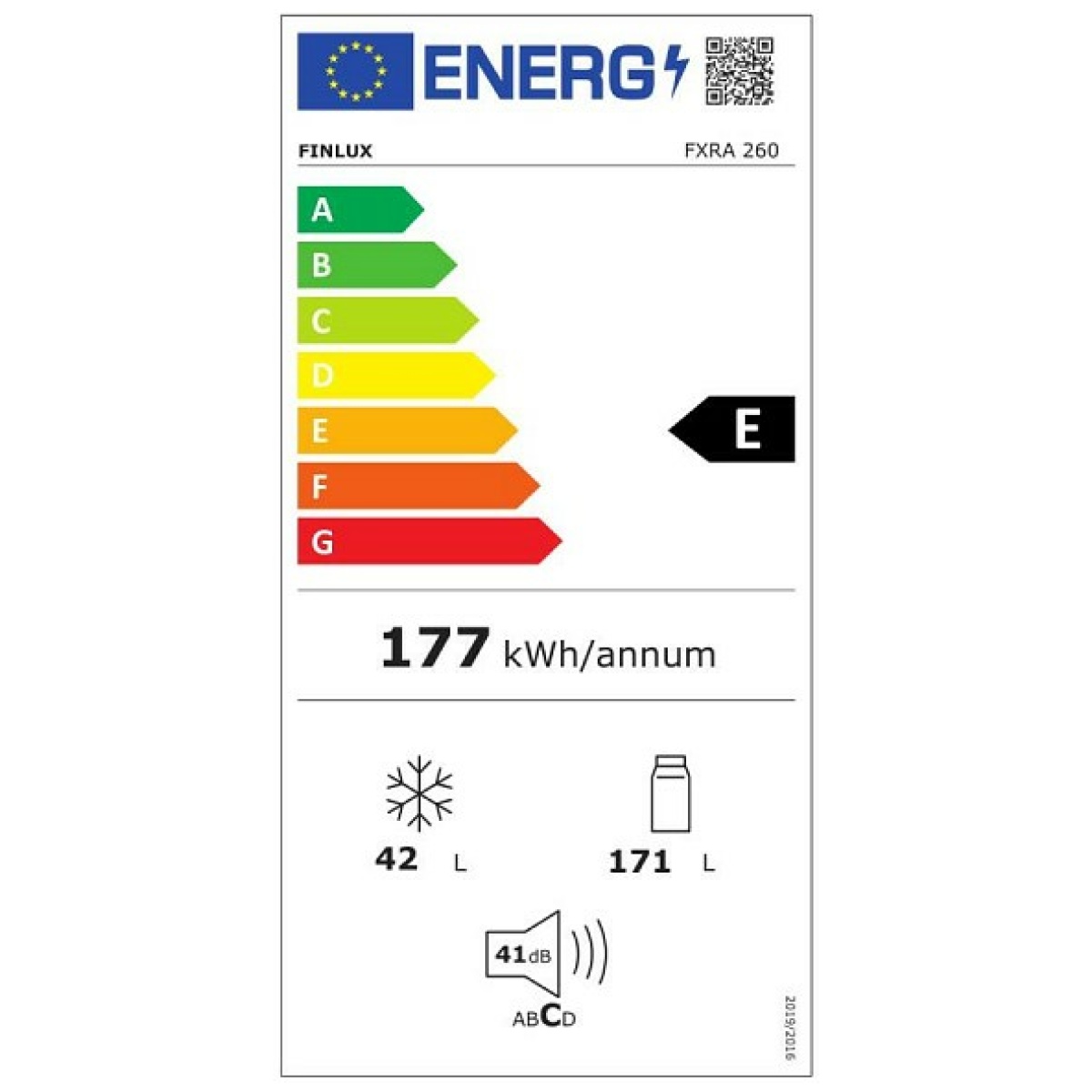 FINLUX FXRA 260 IX Ψυγείο Δίπορτο Inox Α+ ΕΩΣ 12 ΔΟΣΕΙΣ - Image 4