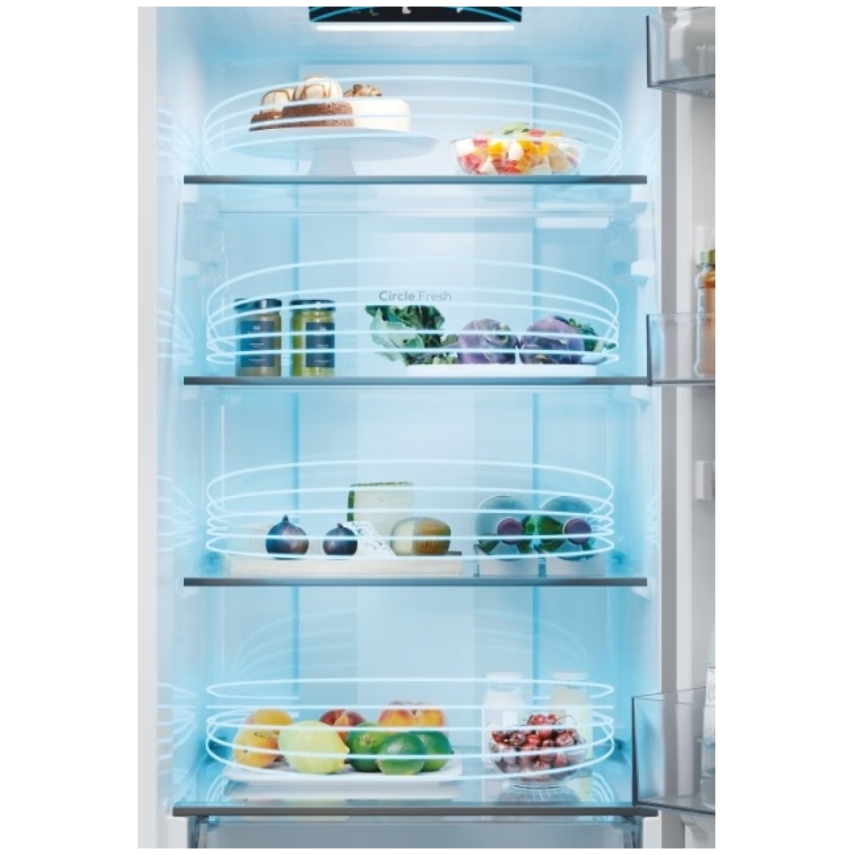 Ψυγειοκαταψύκτης CANDY CNCQ2T518EX Νo Frost 279 Lt Inox ΕΩΣ 12 ΔΟΣΕΙΣ - Image 6