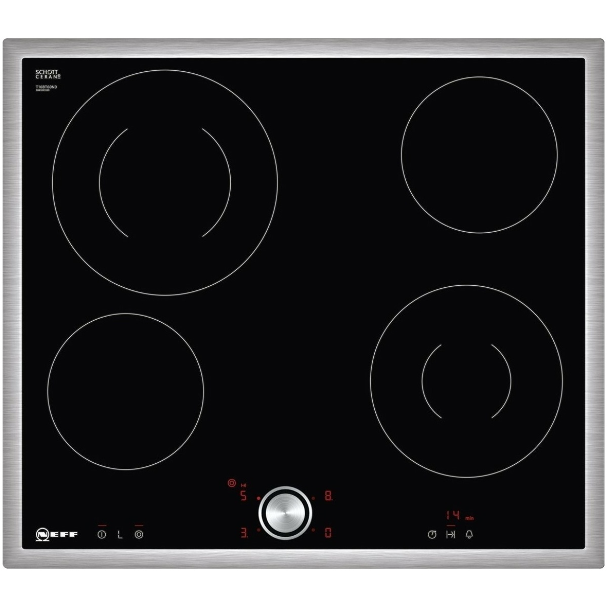 ΚΕΡΑΜΙΚΕΣ ΕΣΤΙΕΣ NEFF T16BT60N0 60CM ΕΩΣ 12 ΔΟΣΕΙΣ - Image 1