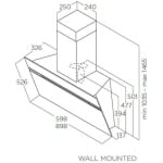 ELICA Stripe BL/A/60/LX Απορροφητήρας Καμινάδα 60cm Μαύρος ΕΩΣ 12 ΔΟΣΕΙΣ - Image 2