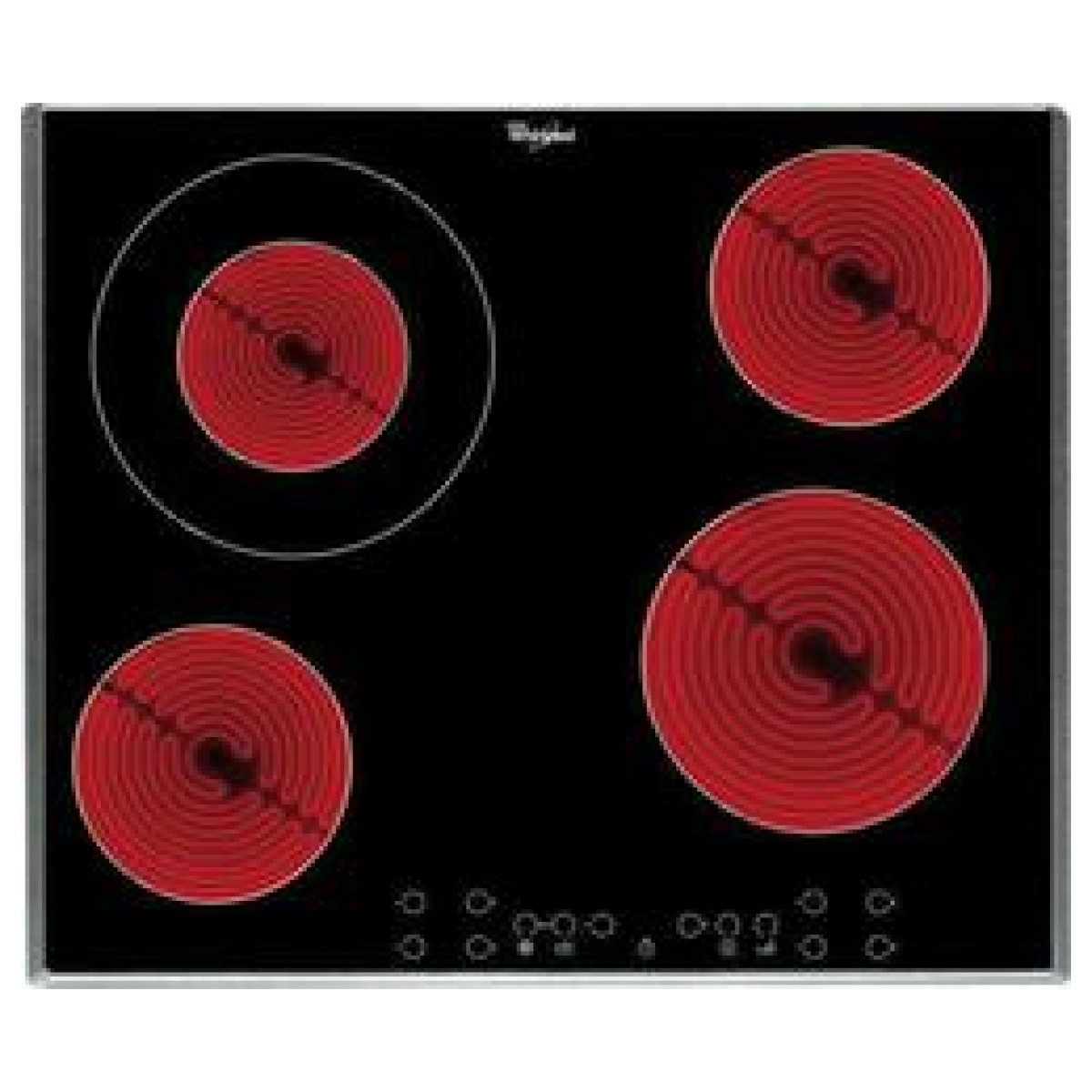 ΚΕΡΑΜΙΚΕΣ ΕΣΤΙΕΣ WHIRLPOOL AKT8600IX ΕΩΣ 12 ΔΟΣΕΙΣ - Image 1