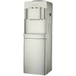 Eurolamp 920-29704 Επιδαπέδιος Θερμοψυκτης Νερού με Αποθηκευτικό Χώρο Ασημί ΕΩΣ 12 ΔΟΣΕΙΣ