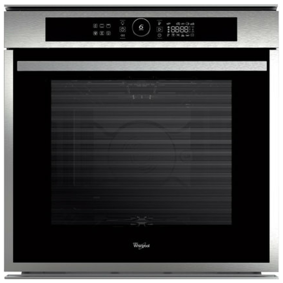 WHIRLPOOL AKZM8660IX Φούρνος Εντοιχιζόμενος Άνω Πάγκου 73lt ΕΩΣ 12 ΔΟΣΕΙΣ - Image 1
