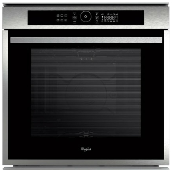 WHIRLPOOL AKZM8660IX Φούρνος Εντοιχιζόμενος Άνω Πάγκου 73lt ΕΩΣ 12 ΔΟΣΕΙΣ