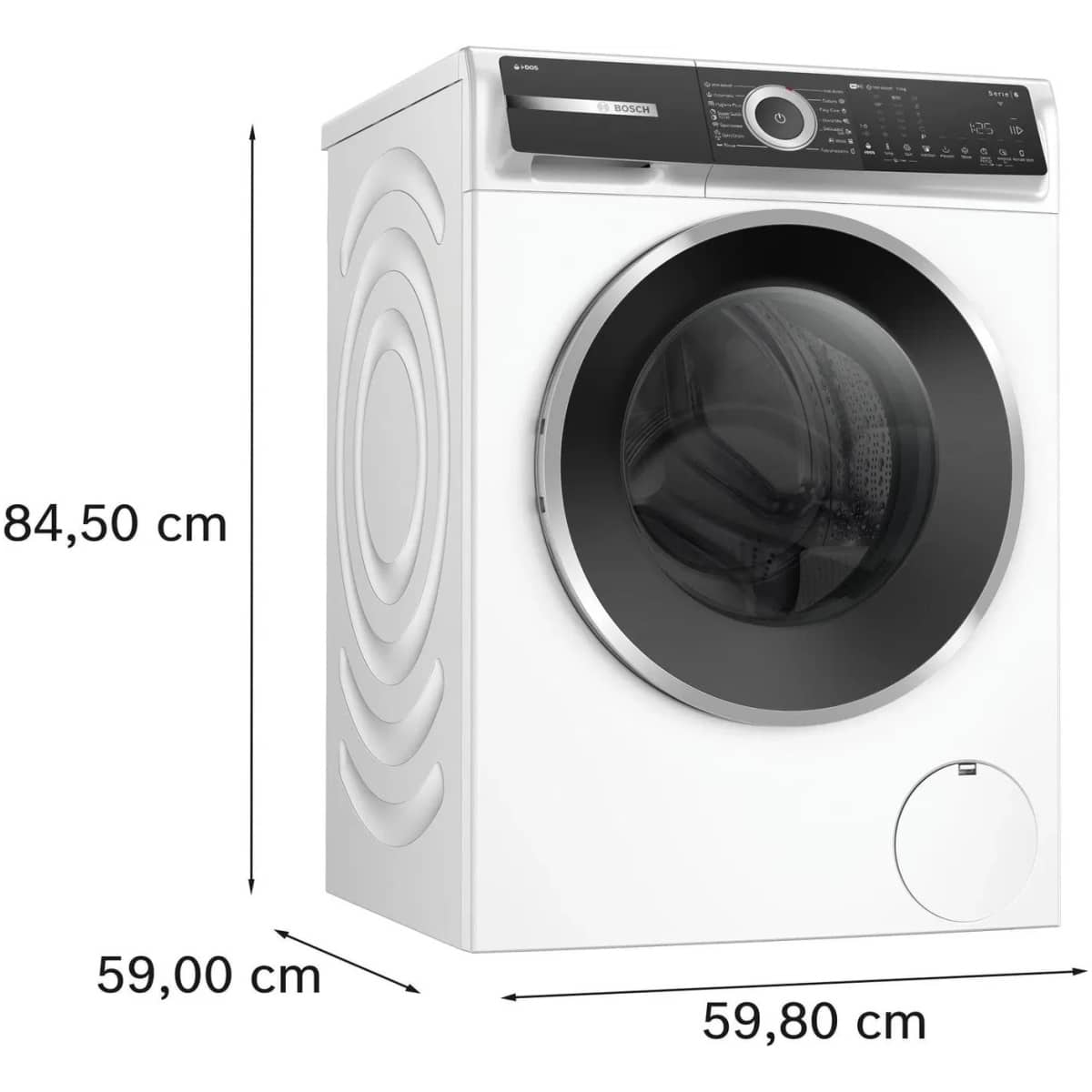 BOSCH WGH256A6BY Πλυντήριο Ρούχων 10KG Αclass 1600 Στροφές ΕΩΣ 12 ΔΟΣΕΙΣ - Image 5