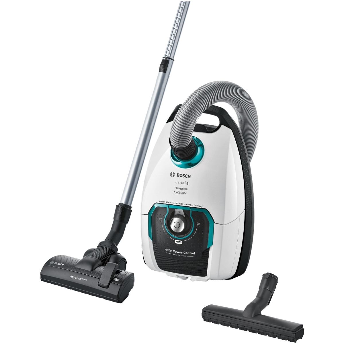 Bosch BGL8HYG1 Ηλεκτρική Σκούπα 890W με Σακούλα 5lt Λευκή ΕΩΣ 12 ΔΟΣΕΙΣ - Image 2