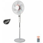 Telemax FS40-726R Ανεμιστήρας Ορθοστάτης 60W με Τηλεχειριστήριο ΕΩΣ 12 ΔΟΣΕΙΣ