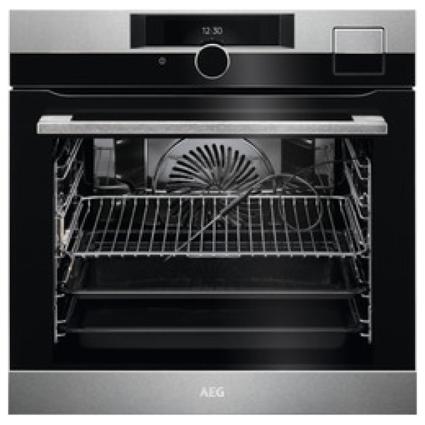 AEG BSK892330M Φούρνος Εντοιχιζόμενος Άνω Πάγκου 70lt με Ατμό Υδρόλυσης Α++ ΕΩΣ 12 ΔΟΣΕΙΣ