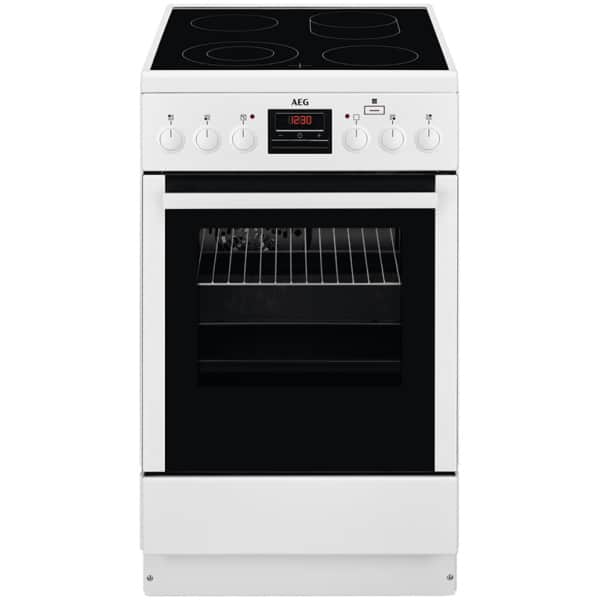 AEG CCB56400BW Κουζίνα Ηλεκτρική με Κεραμικές Εστίες ΕΩΣ 12 ΔΟΣΕΙΣ