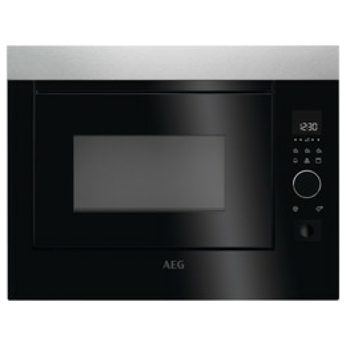 ΕΝΤΟΙΧΙΖΟΜΕΝΟΣ ΦΟΥΡΝΟΣ ΜΙΚΡΟΚΥΜΑΤΩΝ AEG MBE2658DM ΜΕ ΓΚΡΙΛ ΕΩΣ 12 ΔΟΣΕΙΣ - Image 1