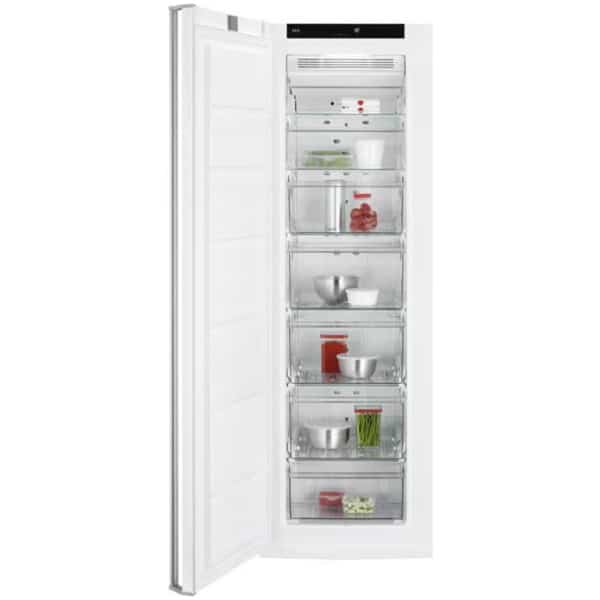 AEG AGB625E7NW Όρθιος Καταψύκτης 253lt, Υ186xΠ59.5xΒ63.5cm NoFrost, Λευκός, Ε (ΕΩΣ 12 ΔΟΣΕΙΣ)