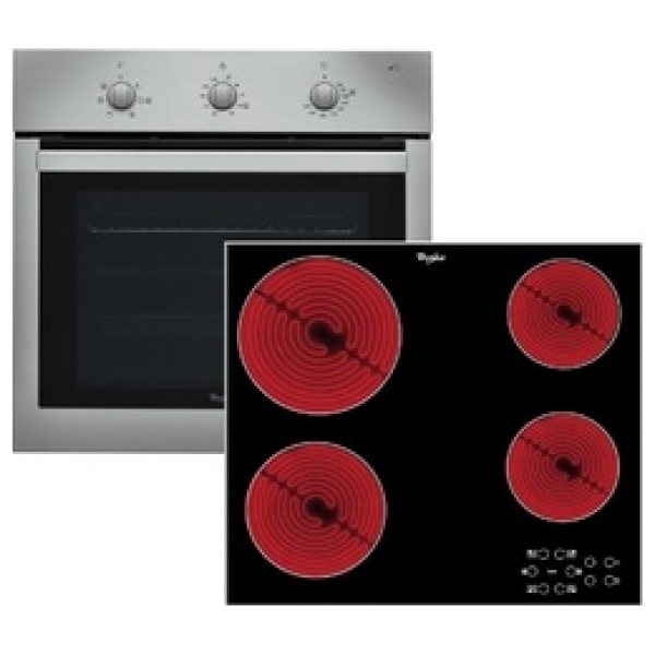 ΣΕΤ ΦΟΥΡΝΟΣ ΕΣΤΙΑ WHIRLPOOL AKP738IX + AKT8090LX ΕΩΣ 12 ΔΟΣΕΙΣ