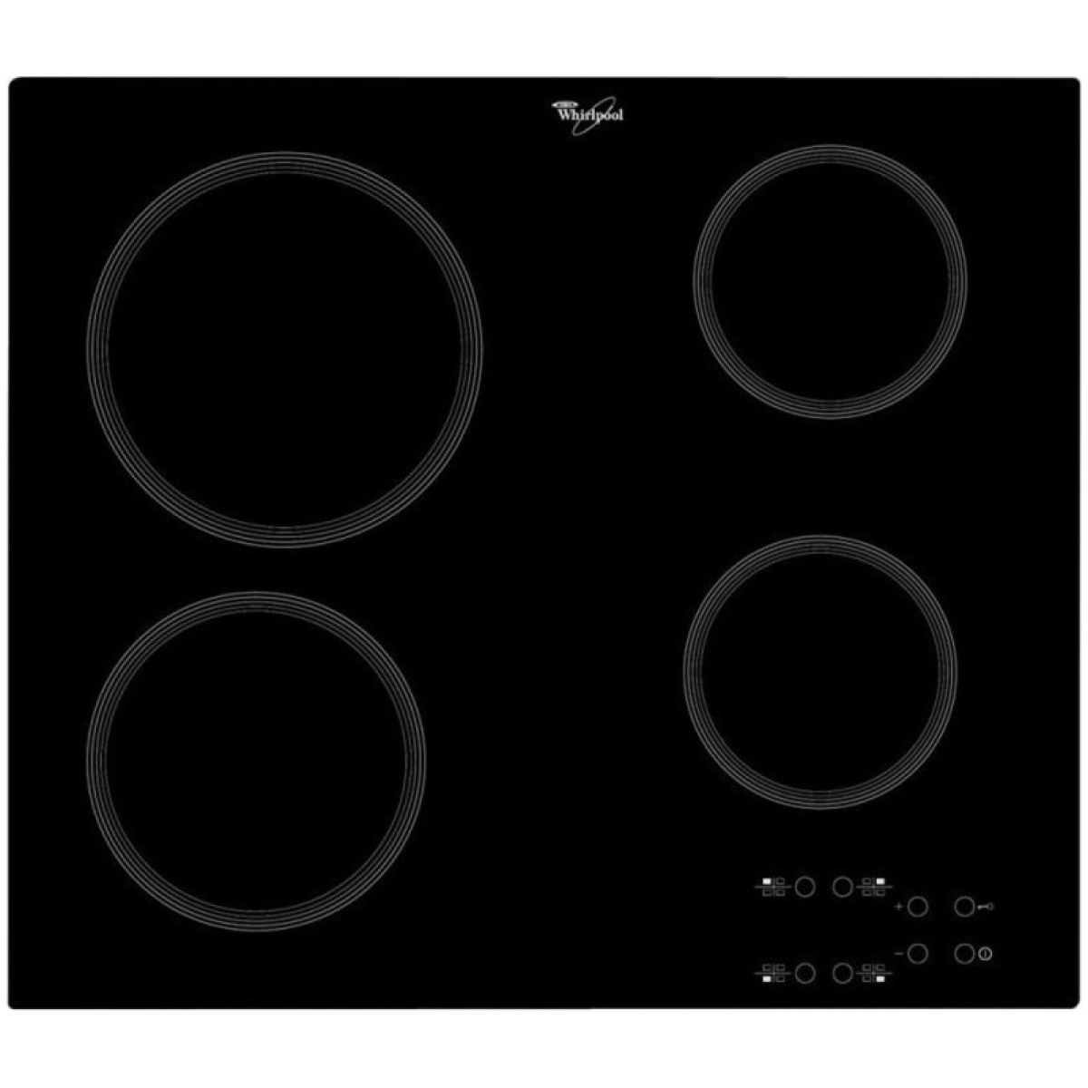 WHIRLPOOL AKT 801 NE Εστία Κεραμική Άνω Πάγκου 58cm ΕΩΣ 12 ΔΟΣΕΙΣ - Image 1
