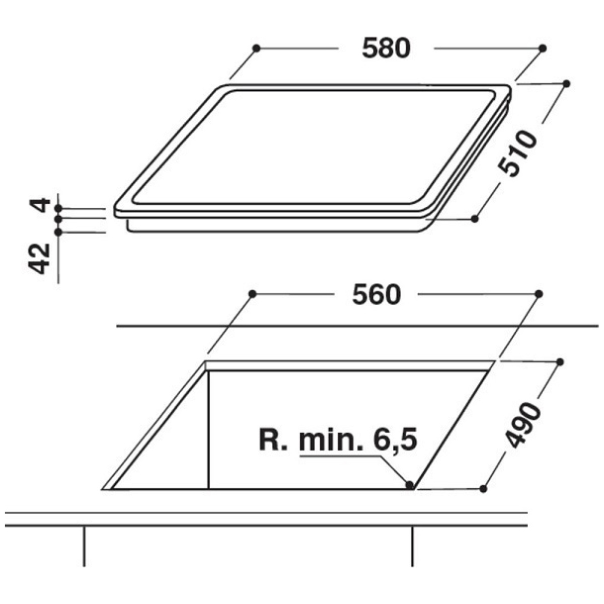 Whirlpool AKT 8601 IX Κεραμική Εστία Αυτόνομη με Λειτουργία Κλειδώματος 59x51εκ. (ΕΩΣ 12 ΔΟΣΕΙΣ) - Image 2
