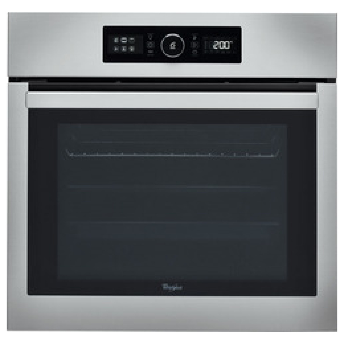 WHIRLPOOL AKZ6270IX Φούρνος Εντοιχιζόμενος Άνω Πάγκου 65lt με Πυρόλυση ΕΩΣ 12 ΔΟΣΕΙΣ - Image 1
