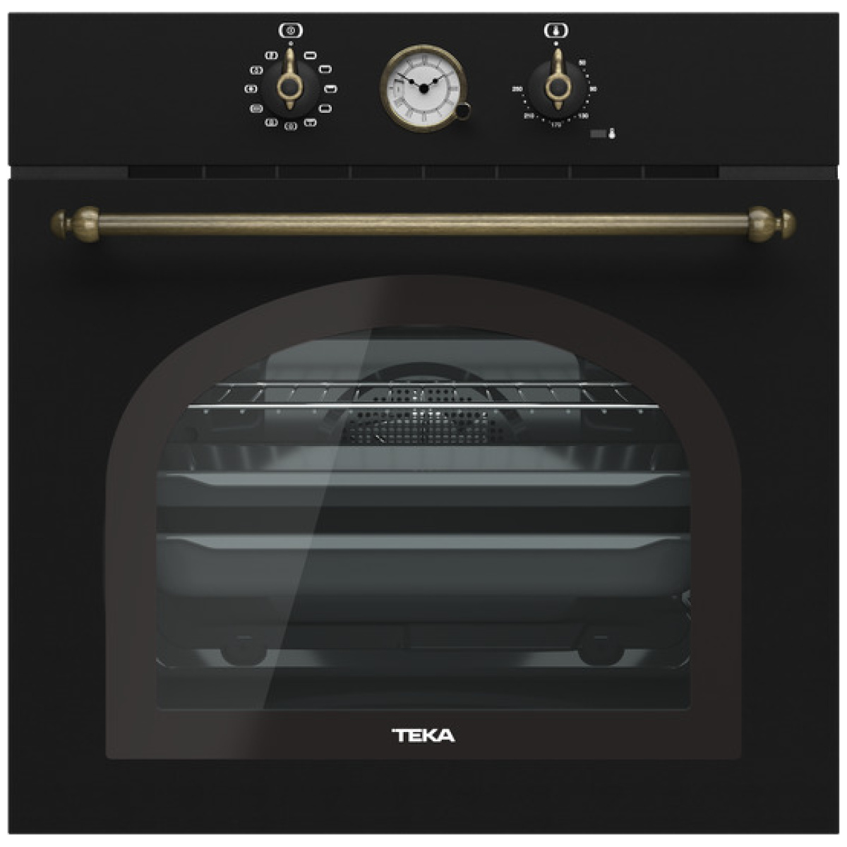 TEKA HRB 6300 AT Φούρνος Άνω Πάγκου RETRO Country Style Anthracite 70lt ΕΩΣ 12 ΔΟΣΕΙΣ - Image 1