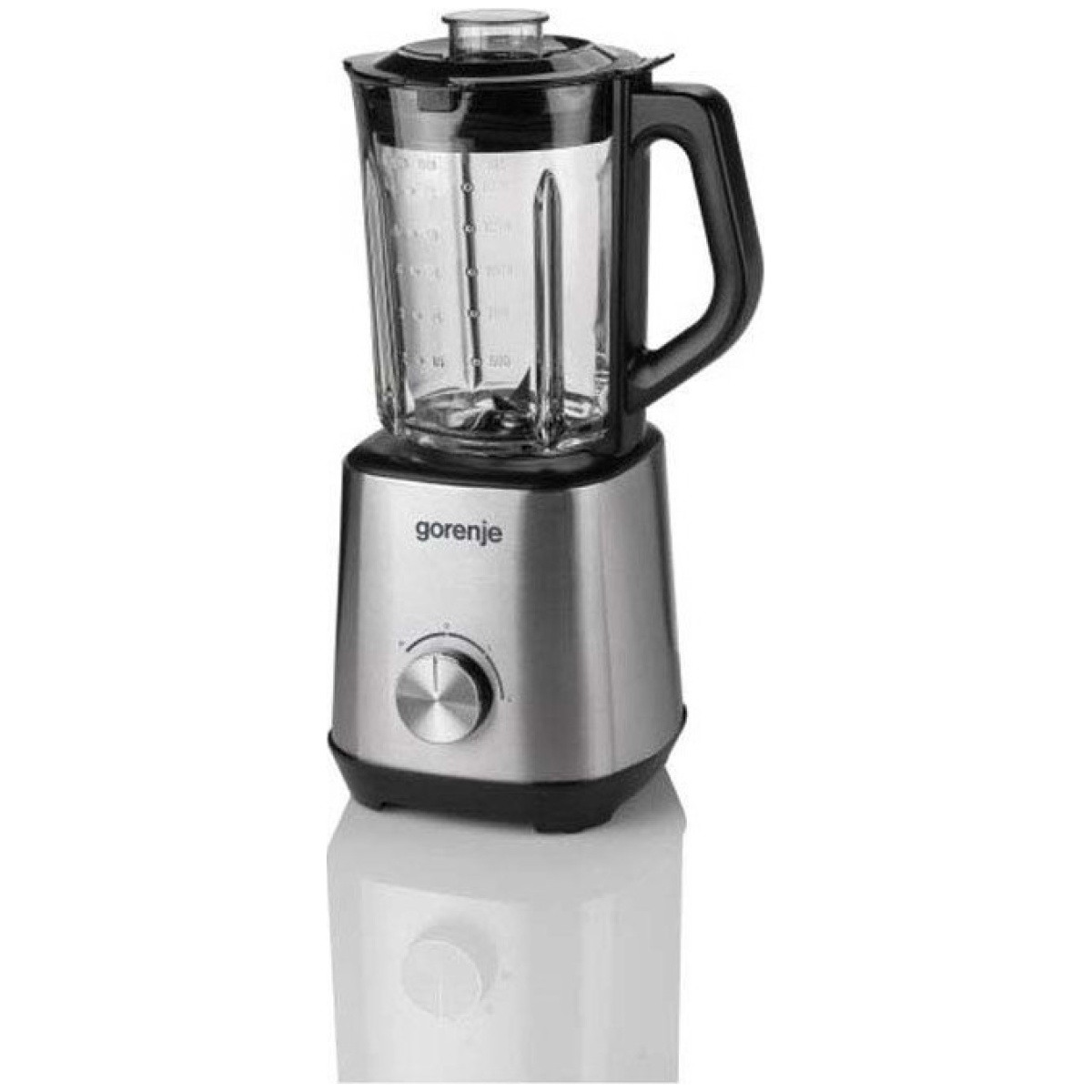 GORENJE B1000GE Μπλέντερ για Smoothies με Γυάλινη Κανάτα 1.5lt 1000W Inox ΕΩΣ 12 ΔΟΣΕΙΣ - Image 1
