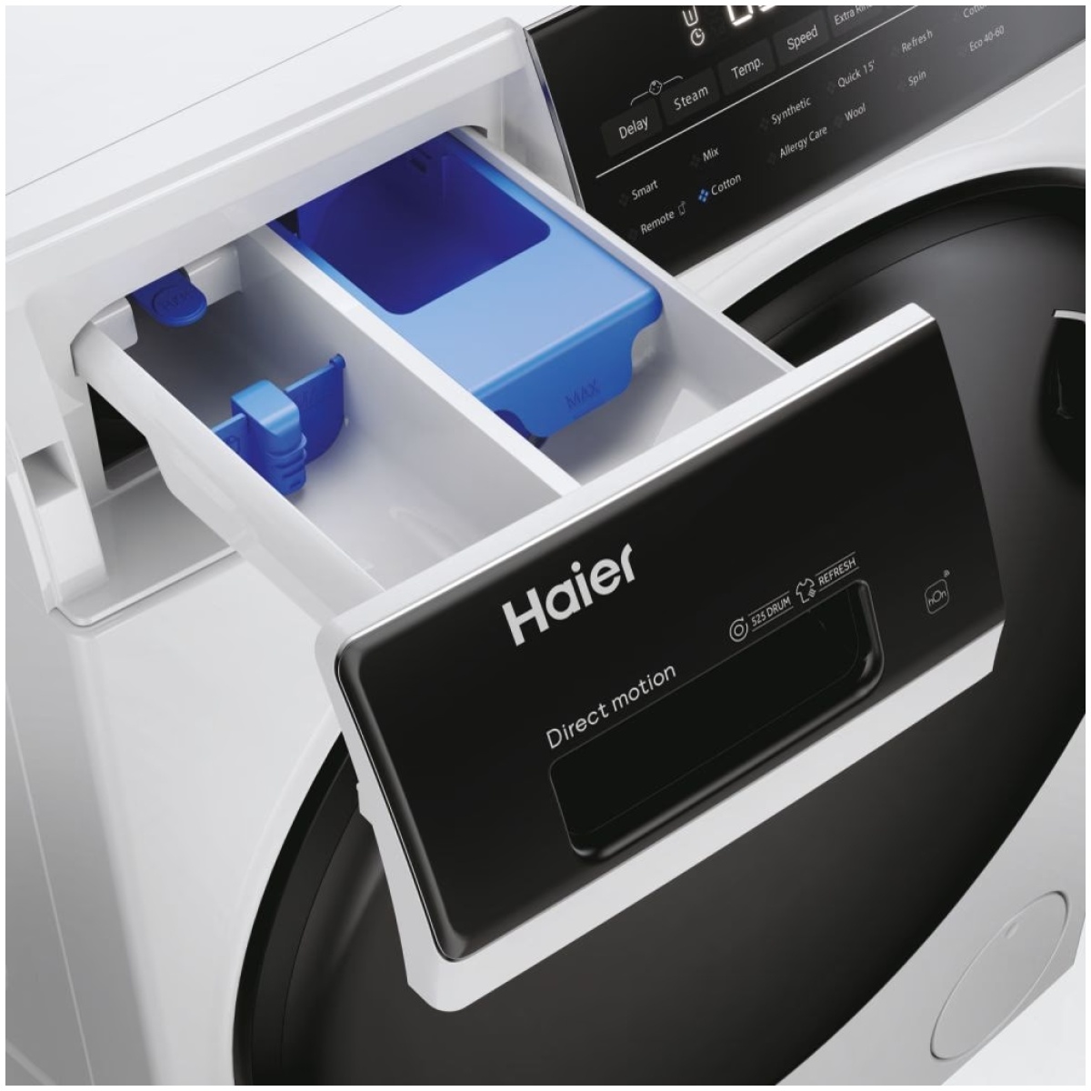Haier HW80-B14959S8U1 Πλυντήριο Ρούχων 8kg 1400 Στροφών Λευκό (ΕΩΣ 12 ΔΟΣΕΙΣ) - Image 6