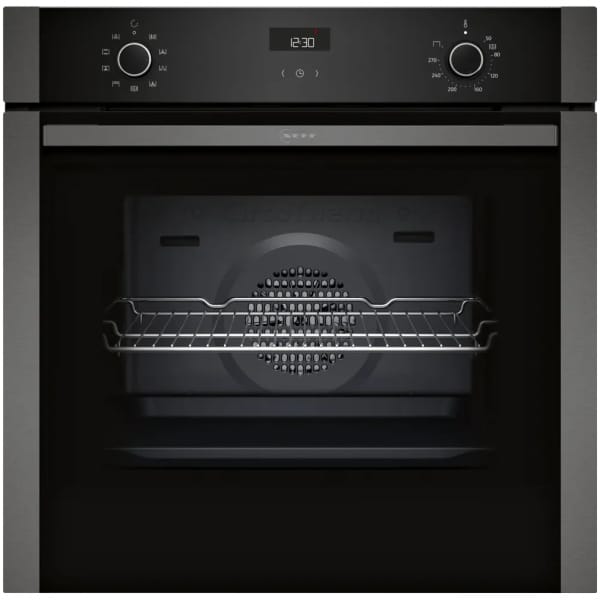 Neff B1ACE4AG3 Φούρνος άνω Πάγκου 71lt χωρίς Εστίες Π59.4εκ. Γκρι (ΕΩΣ 12 ΔΟΣΕΙΣ)