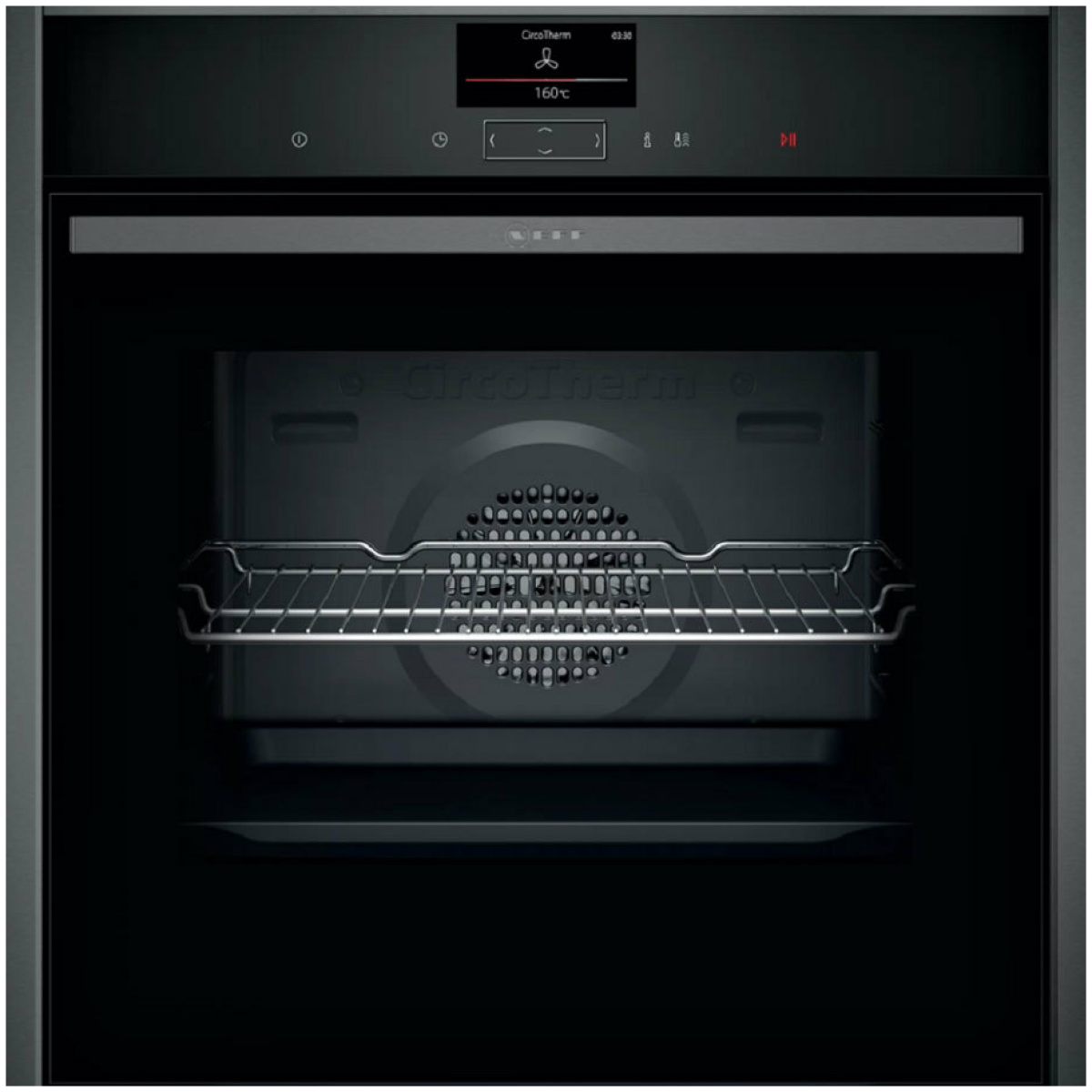 NEFF B27CS22G0 Φούρνος Εντοιχιζόμενος Άνω Πάγκου 71lt με Πυρόλυση ΕΩΣ 12 ΔΟΣΕΙΣ - Image 1