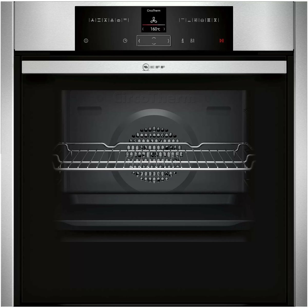 NEFF B55CR22N0 Φούρνος Εντοιχιζόμενος 71lt Άνω Πάγκου με Ατμό Α+ ΕΩΣ 12 ΔΟΣΕΙΣ - Image 1