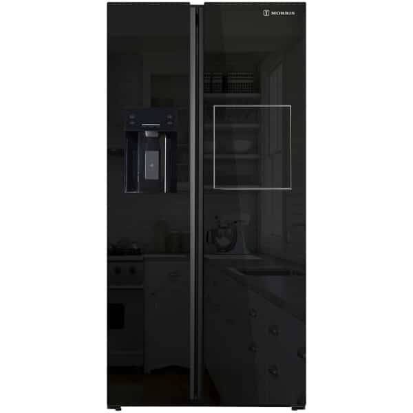 Morris B74558ESN Ψυγείο Ντουλάπα 556lt Total NoFrost Υ178xΠ91.1xΒ70.6cm Μαύρο ΕΩΣ 12 ΔΟΣΕΙΣ