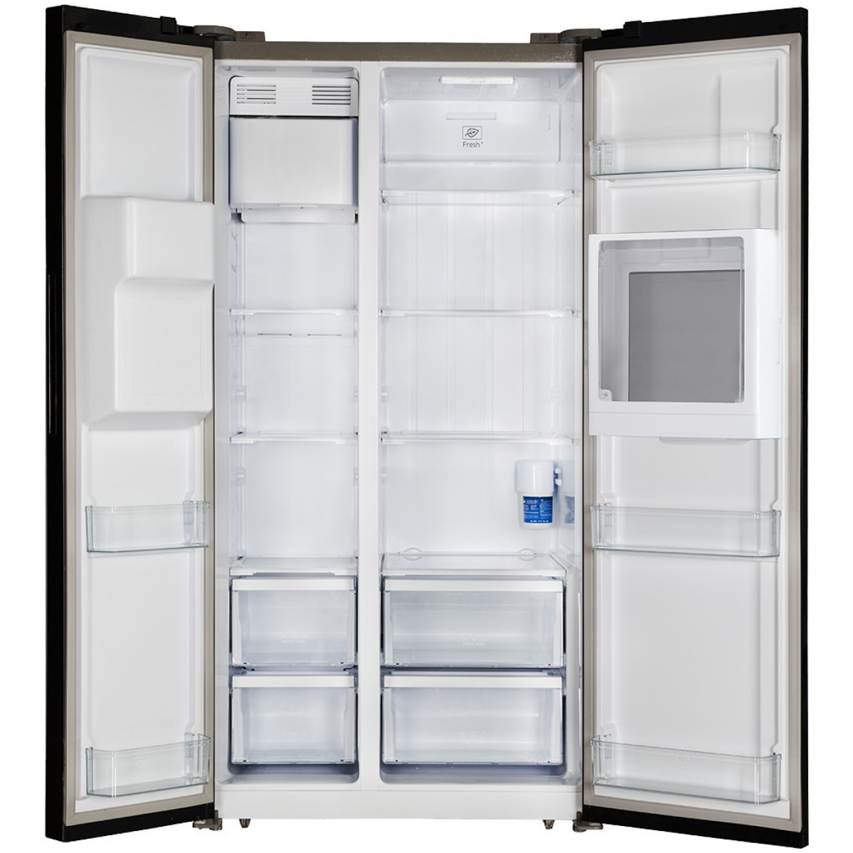 Morris B74558ESN Ψυγείο Ντουλάπα 556lt Total NoFrost Υ178xΠ91.1xΒ70.6cm Μαύρο ΕΩΣ 12 ΔΟΣΕΙΣ - Image 2