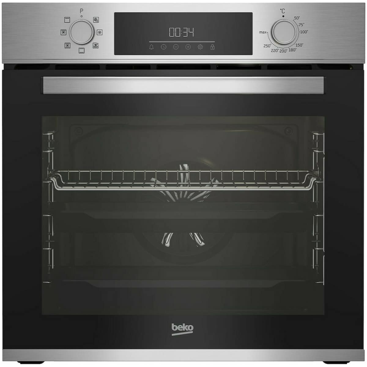 BEKO BBIM 12300 XM Φούρνος άνω Πάγκου 72lt χωρίς Εστίες Π59.4εκ. Μαύρος ΕΩΣ 12 ΔΟΣΕΙΣ - Image 1