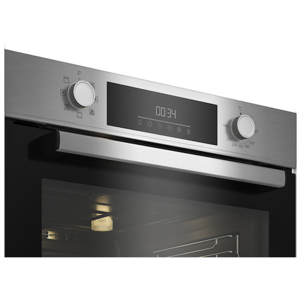 BEKO BBIM 12300 XM Φούρνος άνω Πάγκου 72lt χωρίς Εστίες Π59.4εκ. Μαύρος ΕΩΣ 12 ΔΟΣΕΙΣ - Image 2