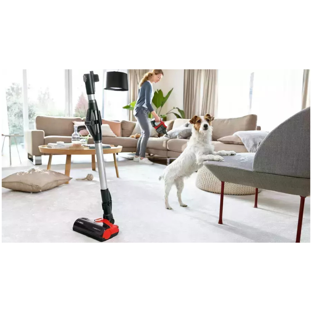 Bosch Unlimited 7 ProAnimal BBS711ANM Επαναφορτιζόμενη Σκούπα Stick 18V Red (ΕΩΣ 12 ΔΟΣΕΙΣ) - Image 12