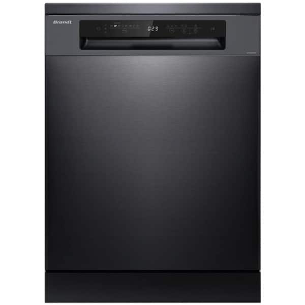 BRANDT BCF422DQD Ελεύθερο Πλυντήριο Πιάτων για 14 Σερβίτσια Π59.8xY84.5εκ. Μαύρο C ΕΩΣ 12 ΔΟΣΕΙΣ