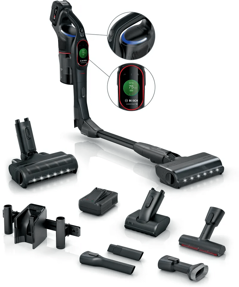 BCS1051POW-A-b49.png Bosch Unlimited 10 ProPower BCS1051POW Επαναφορτιζόμενη Σκούπα 2 σε 1 Stick & Χειρός 18V Μαύρη (ΕΩΣ 12 ΔΟΣΕΙΣ) - Image 1