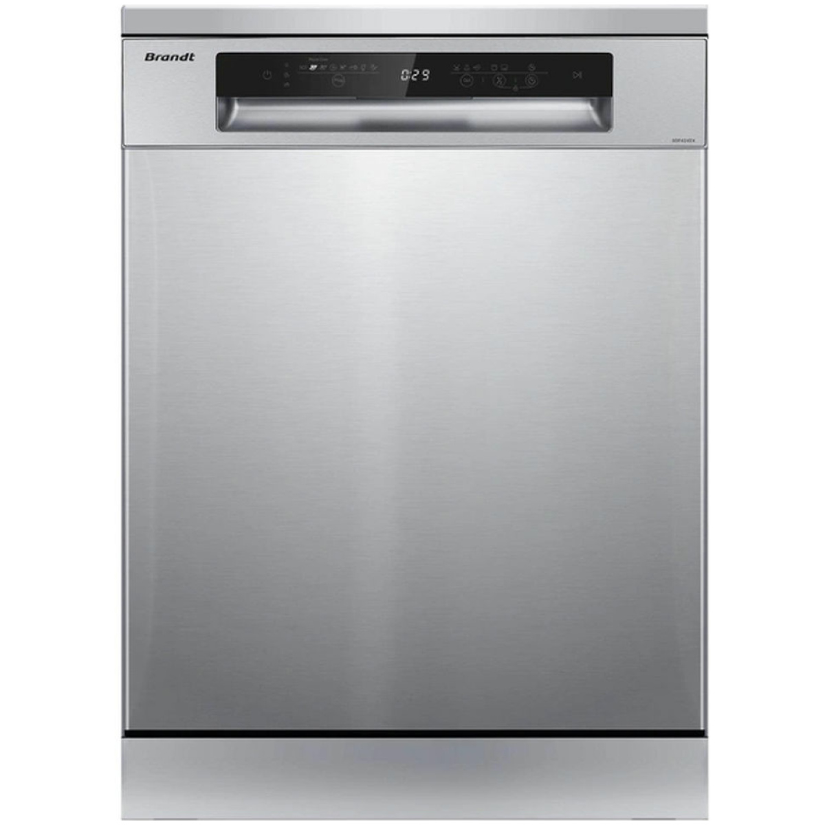 BRANDT BDF424DX Ελεύθερο Πλυντήριο Πιάτων για 14 Σερβίτσια Π59.8xY84.5εκ. Inox D ΕΩΣ 12 ΔΟΣΕΙΣ - Image 1