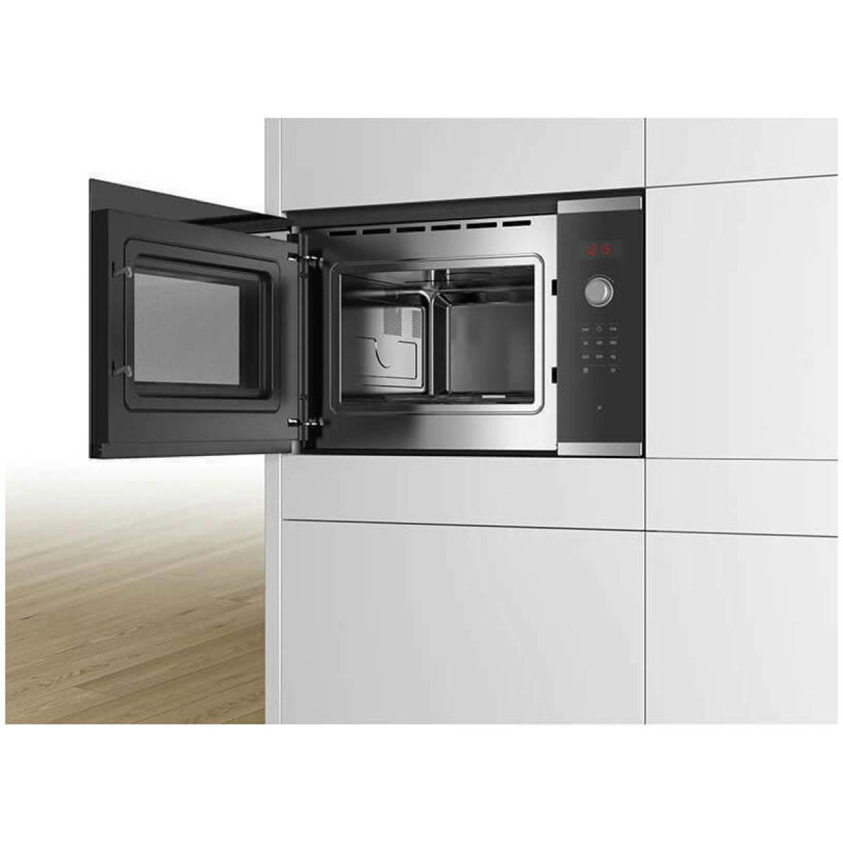 BOSCH BFL553MS0 Εντοιχιζόμενος Φούρνος Μικροκυμάτων 25lt 900W ΕΩΣ 12 ΔΟΣΕΙΣ - Image 3