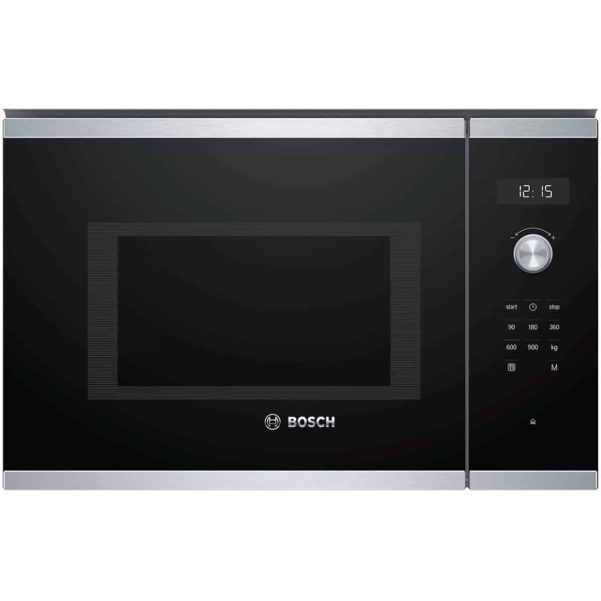 Bosch BFL554MS0 Εντοιχιζόμενος Φούρνος Μικροκυμάτων 25lt Μαύρος ΕΩΣ 12 ΔΟΣΕΙΣ - Image 1