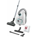 BOSCH BGBS4HYG1 Ηλεκτρική Σκούπα 600W με Σακούλα 4lt Λευκή ΕΩΣ 12 ΔΟΣΕΙΣ