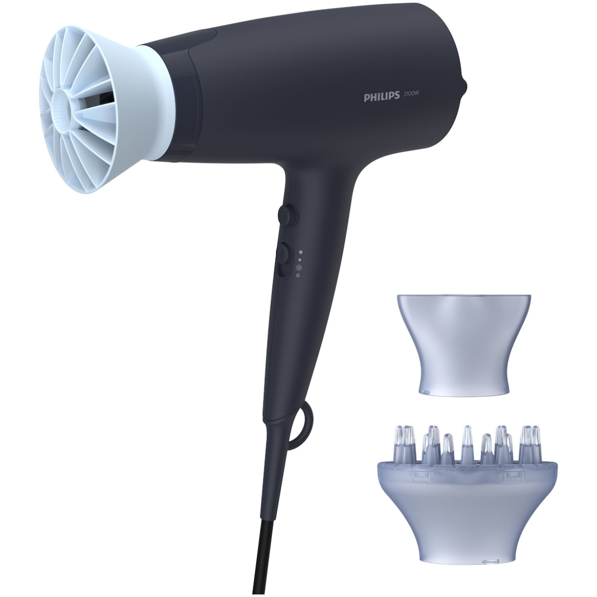 Philips Series 3000 Πιστολάκι Μαλλιών με Φυσούνα 2100W BHD360/20 ΕΩΣ 12 ΔΟΣΕΙΣ - Image 1