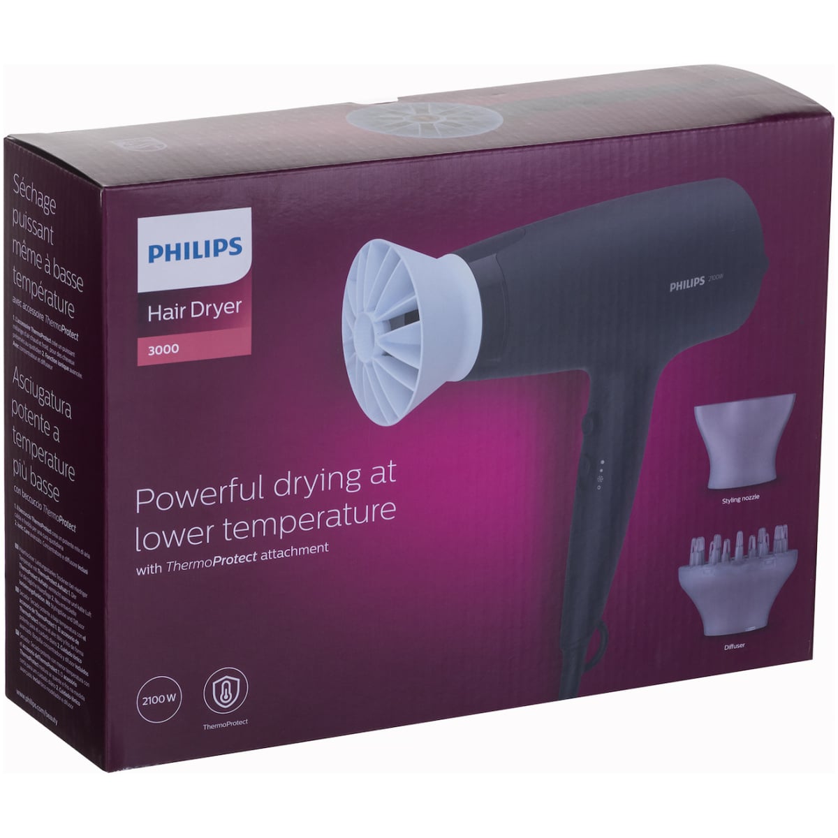 Philips Series 3000 Πιστολάκι Μαλλιών με Φυσούνα 2100W BHD360/20 ΕΩΣ 12 ΔΟΣΕΙΣ - Image 2