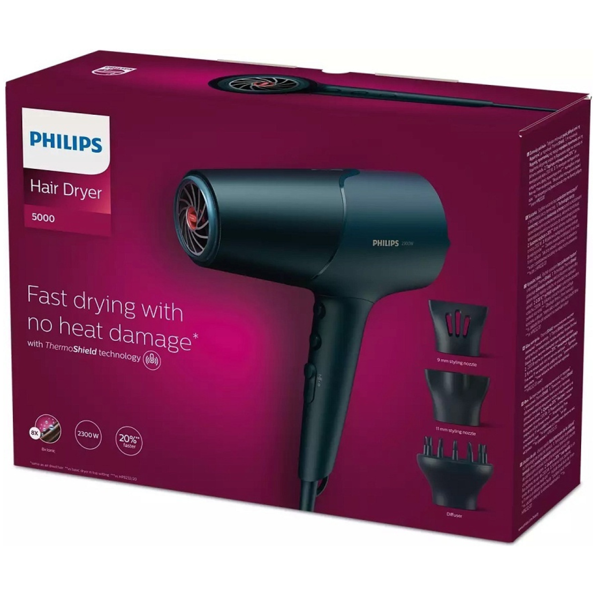 Philips Πιστολάκι Μαλλιών BHD512/20 ΕΩΣ 12 ΔΟΣΕΙΣ - Image 2