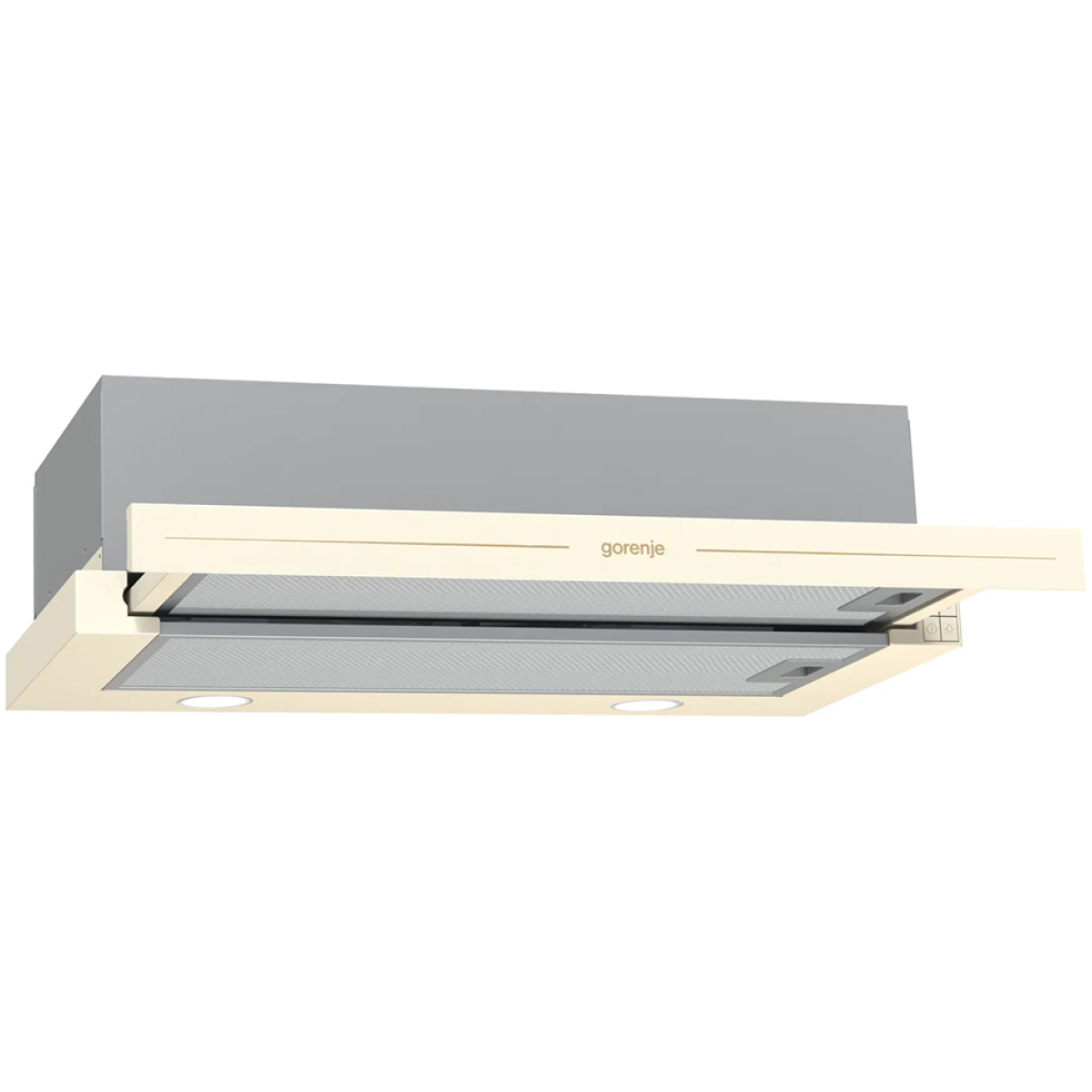 GORENJE BHP62CLI Συρόμενος Απορροφητήρας 60cm Μπεζ ΕΩΣ 12 ΔΟΣΕΙΣ - Image 1