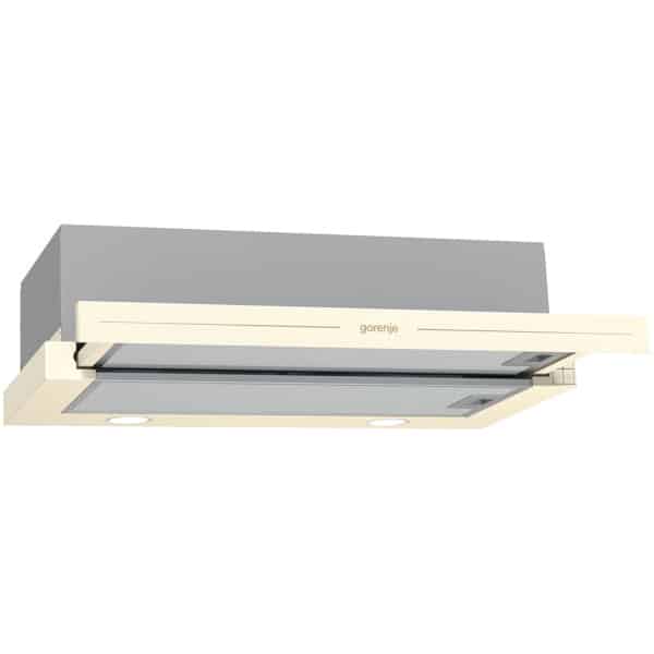 GORENJE BHP62CLI Συρόμενος Απορροφητήρας 60cm Μπεζ ΕΩΣ 12 ΔΟΣΕΙΣ
