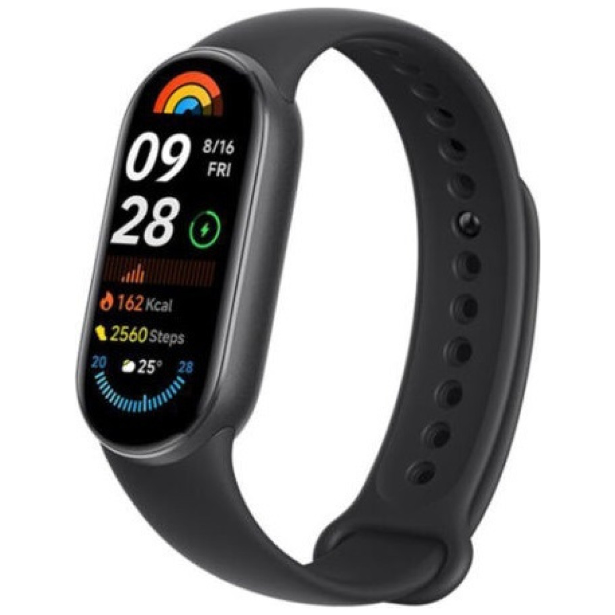 Xiaomi Smart Band 9 Αδιάβροχο με Παλμογράφο Midnight Black (BHR8337GL) (ΕΩΣ 12 ΔΟΣΕΙΣ) - Image 1