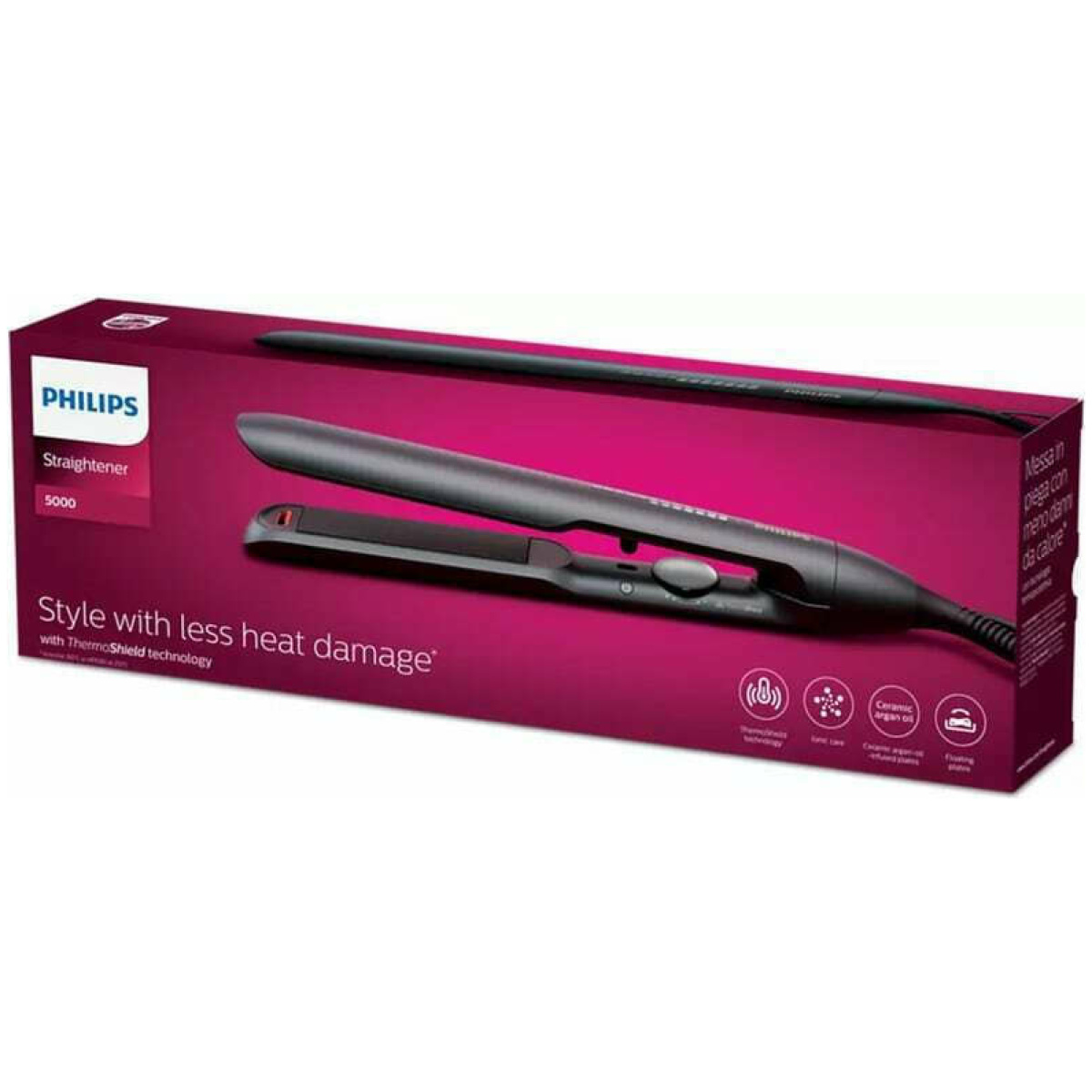 PHILIPS BHS510/00 Πρέσα Μαλλιών με Κεραμικές Πλάκες ΕΩΣ 12 ΔΟΣΕΙΣ - Image 2