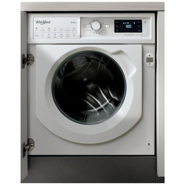 WHIRLPOOL BI WDWG 961484 Πλυντήριο-Στεγνωτήριο Ρούχων Εντοιχιζόμενο  9KG A+++ ΕΩΣ 12 ΔΟΣΕΙΣ