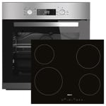 BEKO BIE22300X + HIC64401T Κουζίνα Εντοιχιζόμενη με Κεραμικές Εστίες ΕΩΣ 12 ΔΟΣΕΙΣ
