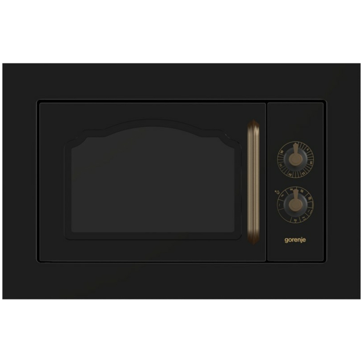 GORENJE BM235CLB Εντοιχιζόμενος Φούρνος Μικροκυμάτων CLASSICO ΜΑΥΡΟ ΕΩΣ 12 ΔΟΣΕΙΣ - Image 1