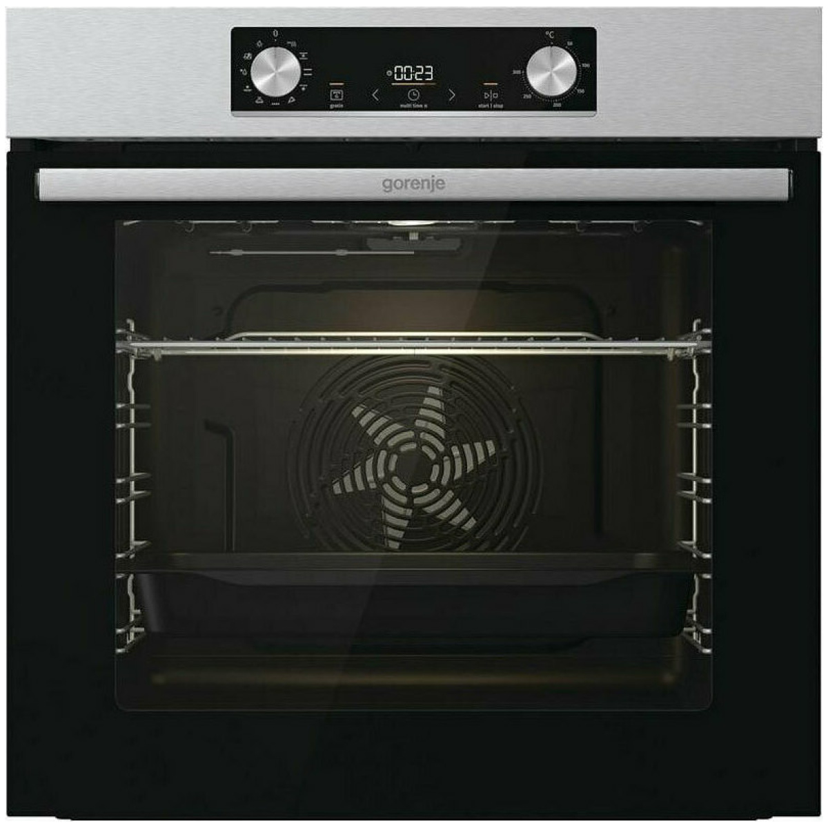 GORENJE BO6735E02X Φούρνος άνω Πάγκου 77lt χωρίς Εστίες Π59.5εκ. Inox ΕΩΣ 12 ΔΟΣΕΙΣ - Image 1
