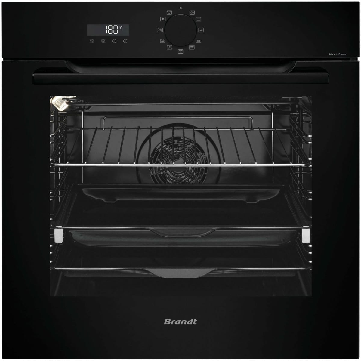 BRANDT BOP7537BB Φούρνος άνω Πάγκου 73lt χωρίς Εστίες Π56εκ. Μαύρος ΕΩΣ 12 ΔΟΣΕΙΣ - Image 1